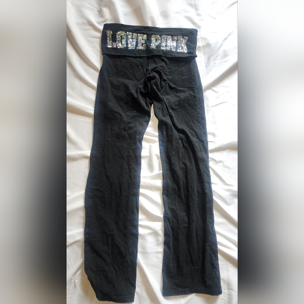 Victoria's Secret Womens Black Bootcut Pants
